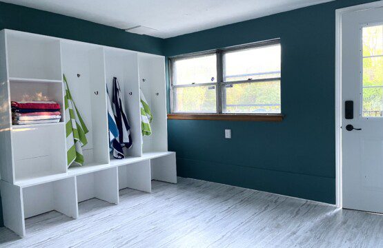 Pool Prep Room - exit out to the backyard paradise