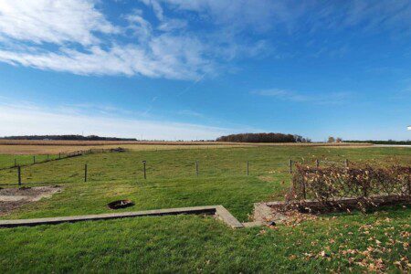 Country Living at its finest! During certain periods of the year, there will be cows grazing the field directly behind house!