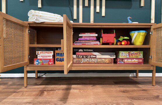 The Unmatched Living Room - board games and children's toys