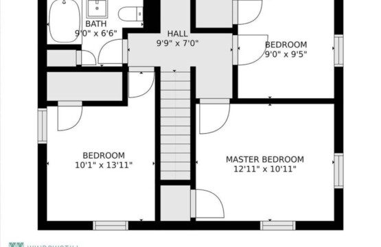 Upstairs Floorplan Layout