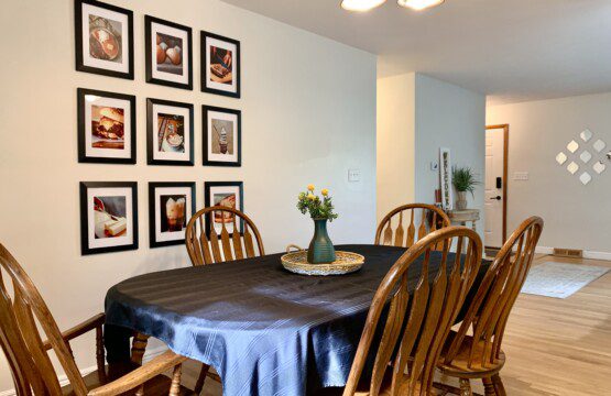 Enjoy a meal together in our dining room!!