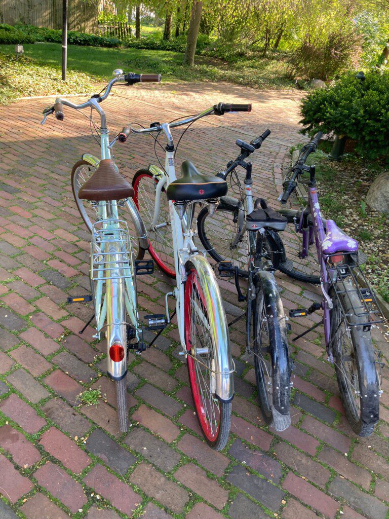 Enjoy a bike ride on the Riverside Trail, just a few minutes away. These are complimentary for your use during your stay.