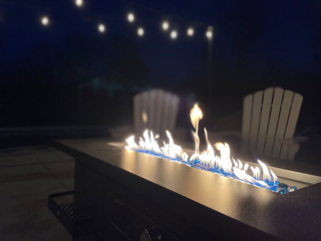 Chilly evening? No problem. Relax by the firepit with loved ones, and let the warmth and glow create unforgettable moments.