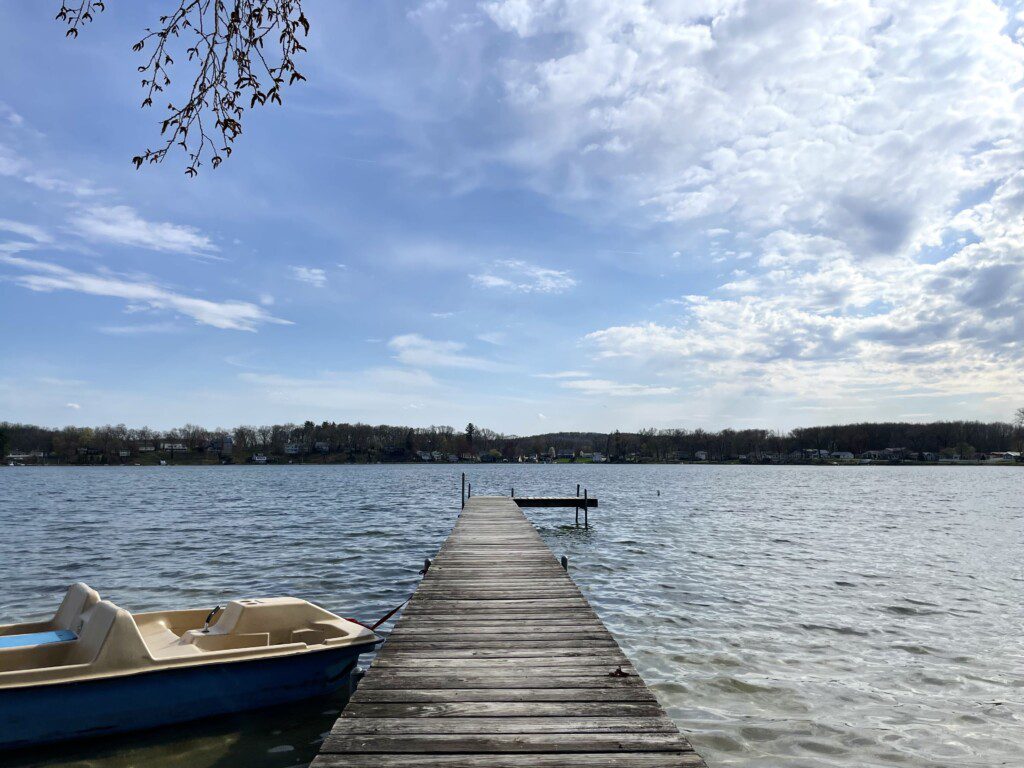 Paradise at Pier 124: Stroll down the long pier or hop on the paddle boat for a day of fun on the water.