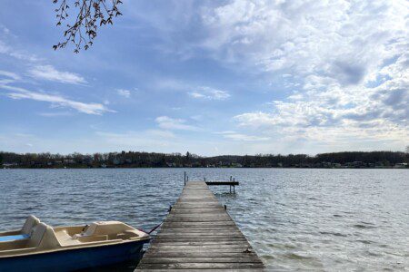 Paradise at Pier 124: Stroll down the long pier or hop on the paddle boat for a day of fun on the water.