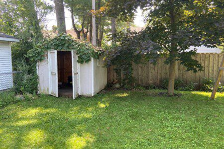 Backyard Shed - in the shed are some items available for guests use.