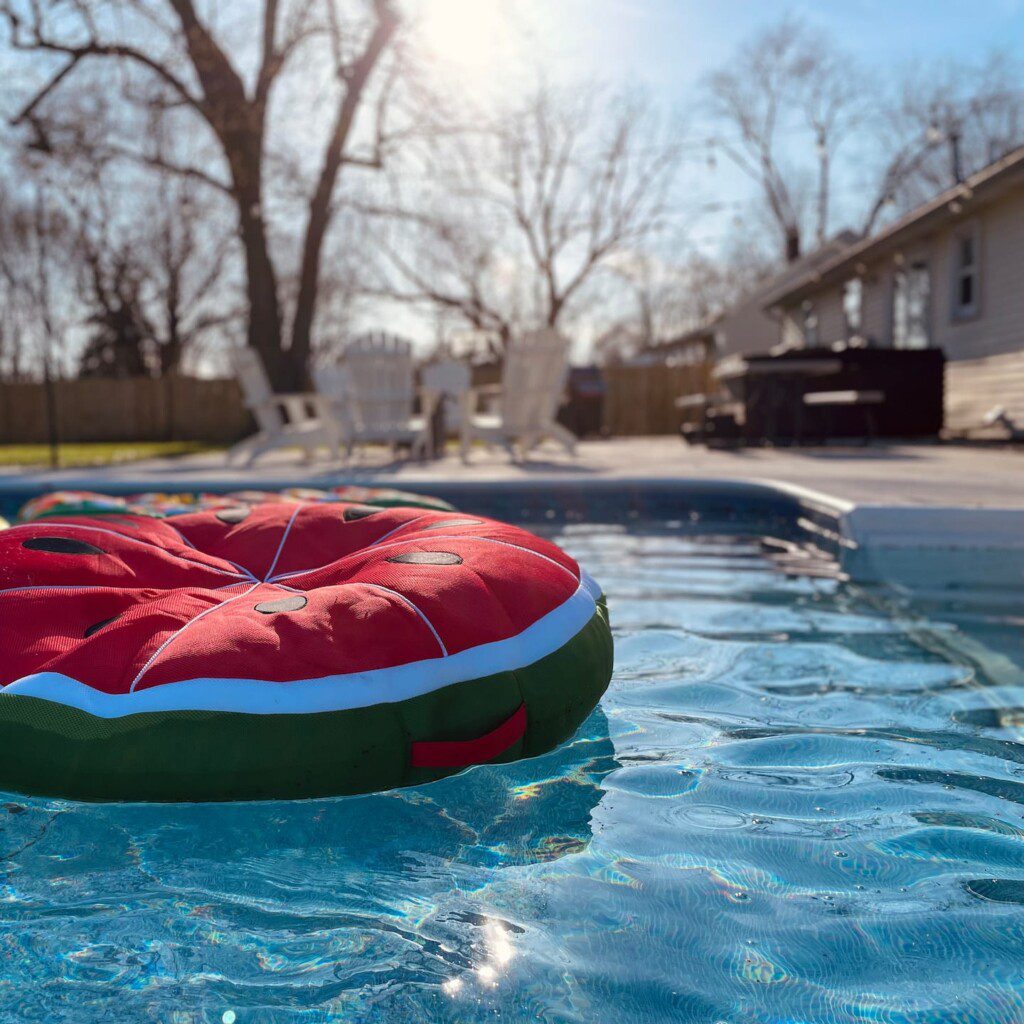 Life’s a melon in this pool—refreshing, juicy, and full of fun!