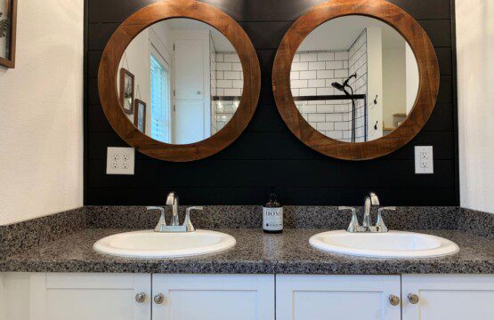 Brand new gorgeous modern barthroom!