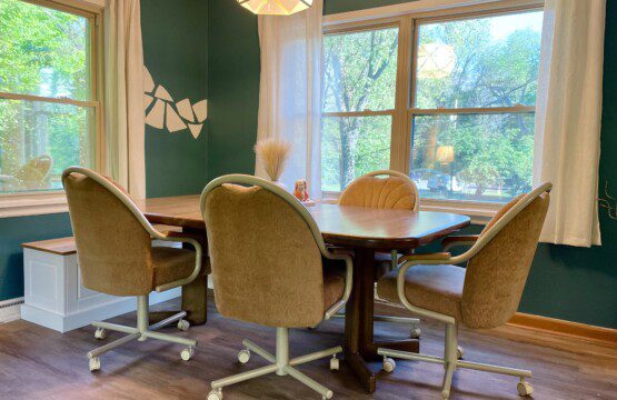 Dining room - chairs and benches