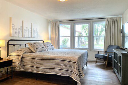 The Waldron Lake Retreat Bedroom #1: