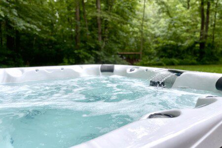 Picture this - after a "tough" day at the Trillium Lane Cabin, sit down in our relaxing hot tub and bask in everything that the middle of a woods has to offer!