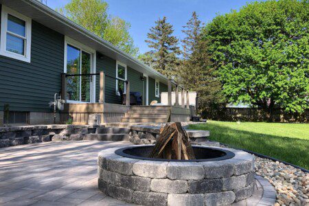 Start a fire to enjoy the quiet/serene backyard. Firewood is complimentary. There is seating provided as well on the benches around the fire!