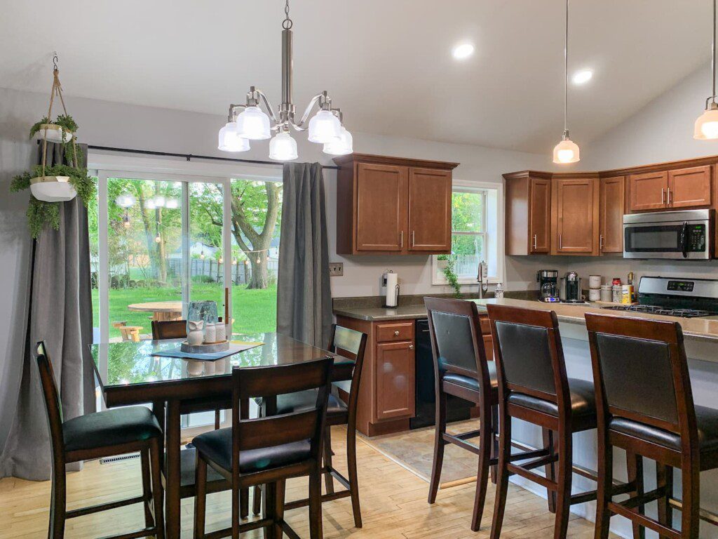 Open Concept living room, dining room, and kitchen