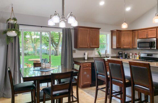 Open Concept living room, dining room, and kitchen
