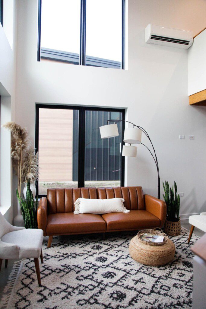 Living Room (sofa doubles as a futon)