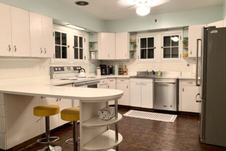 Kitchen - includes cooking utensils, pots, pans, etc. Oh did I mention there is a Nespresso maker with pods provided? And a coffee bar?!