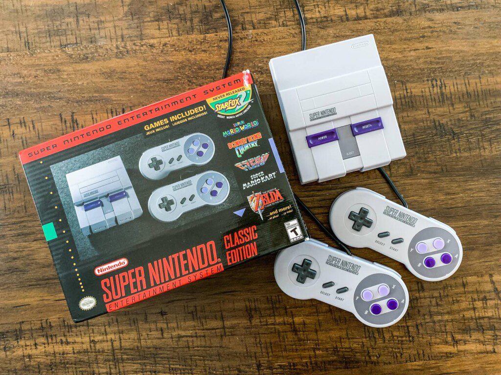 Go back in time with this Super Nintendo loaded with over 20 games! Bring out your inner child, or let your children share in your memories from your younger years!