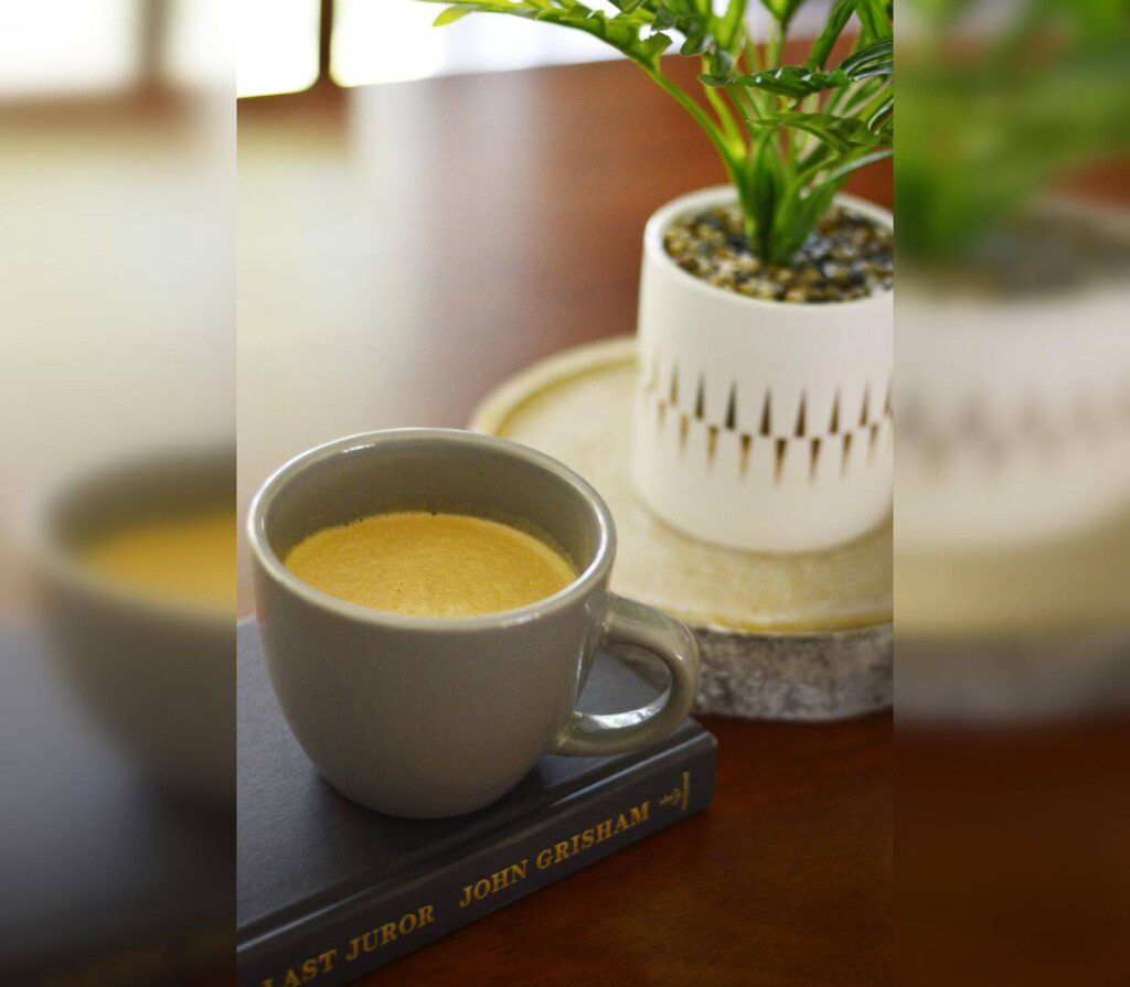 Sit back and relax with your coffee in the living room!