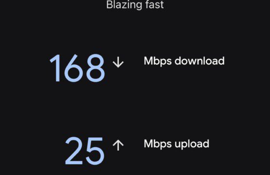 Super fast internet - great for gaming, remote work, or streaming