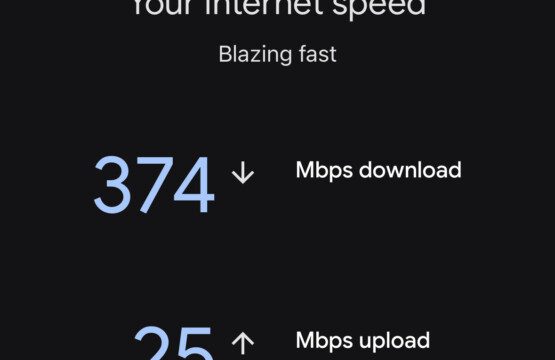 Super fast internet - great for gaming, remote work, or streaming