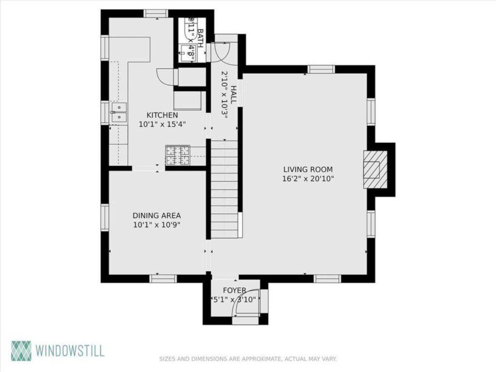 Ground Level Floorplan Layout