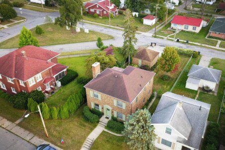 Ariel View of Property